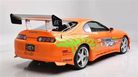 Paul Walker's Toyota Supra sells for 10 times original price