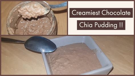 Creamiest Chocolate Chia Pudding Keto Short Youtube