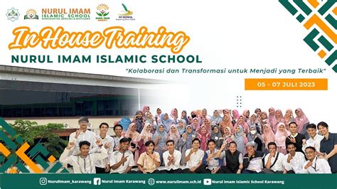 In House Training 2023 Pegawai Baru Nurul Imam Islamic School