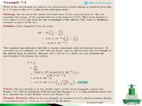 Chapter 7 Quantum Theory And The Electronic Structure