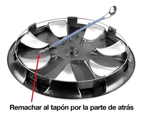 Jgo 4 Seguros Recubiertos Anti Robo Tapones Polveras Rin Meses Sin