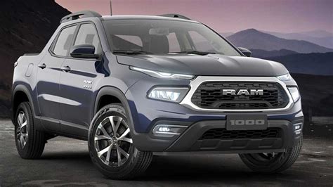 Fiat Toro renovada vira Ram 1000 na Colômbia mas sem 1 3 turbo