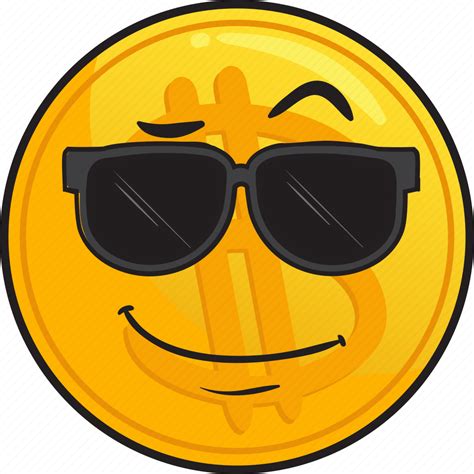 Cartoon, coin, emoji, gold, metal, precious icon - Download on Iconfinder