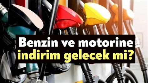 Petrol fiyatları düştü benzin ve motorine indirim gelecek mi