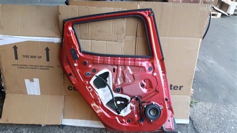 Renault Clio Mk Passenger Nsr Rear Door Red Tennp Door