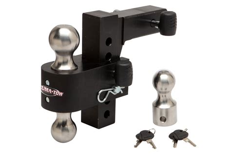 Ultra Aluminum Adjustable Interchangeable Hitch Mount Drop