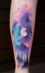 Watercolor Tattoos Moon Ideas Flawssy