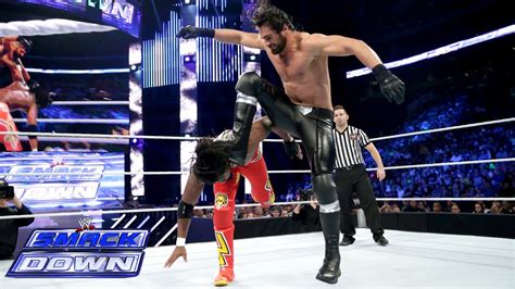 Kofi Kingston Vs Seth Rollins Smackdown June 20 2014 Youtube