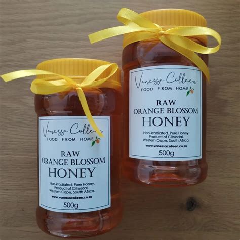 Raw Orange Blossom Honey From Citrusdal Week 1 Vanessa Colleen Food