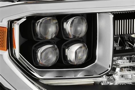 14 21 Toyota Tundra NOVA Series LED Projector Headlights Black By