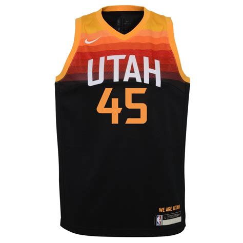 Maillot Nba Enfant Donovan Mitchell Utah Jazz Nike City Edition