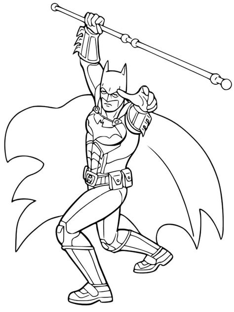 Coloriage Batman De Dc Comic T L Charger Et Imprimer Gratuit Sur