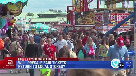 Your Stories Q A Will Presale Nys Fair Tickets Return To Local Stores