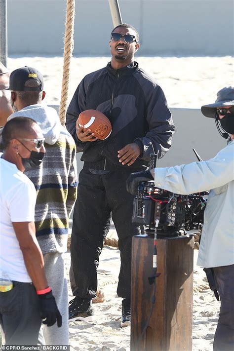 Michael B Jordan Directs A Shirtless Jonathan Majors On The Creed Iii