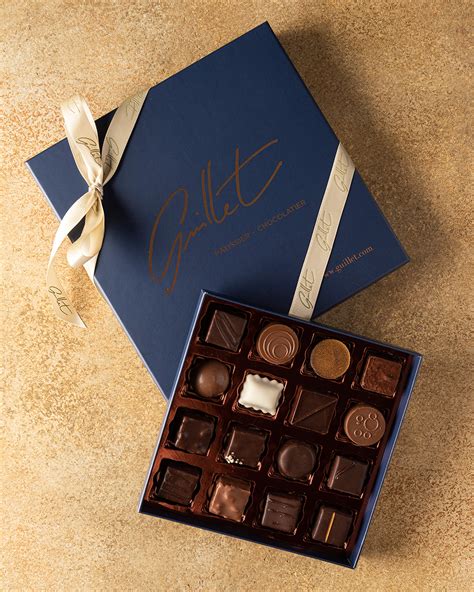 Coffret Chocolats La Maison Guillet P Tissier Chocolatier Romans