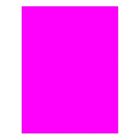 Neon pink hex code FF00FF Postcard | Zazzle | Pink hex code, Neon ...