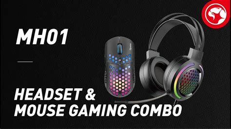 Introducing Marvo 2 In 1 Headset Mouse Gaming Combo MHO1 YouTube