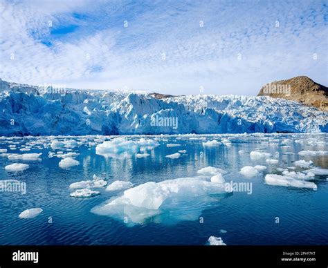 Brueckner Glacier Landscape In The Johan Petersen Fjord A Branch Of