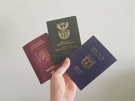 3 Passports With 3 Different Colors Rpassportporn