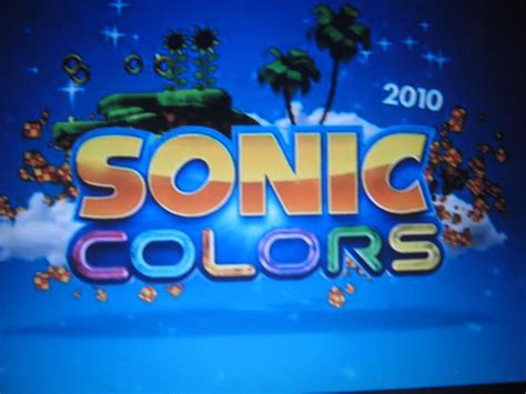 Sonic Colors logo by Silversonicvxd on DeviantArt