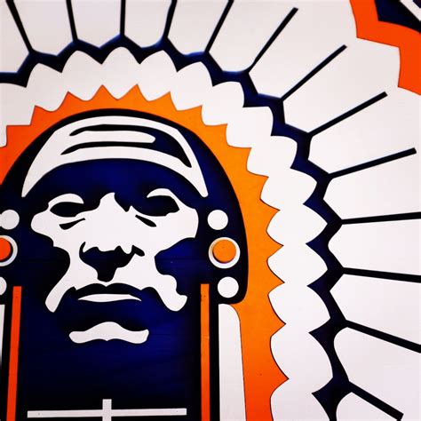 Another custom order. This wood Chief Illiniwek was such a fun piece to ...