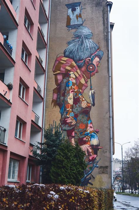 The Fantastic Street Art in Lodz, Poland