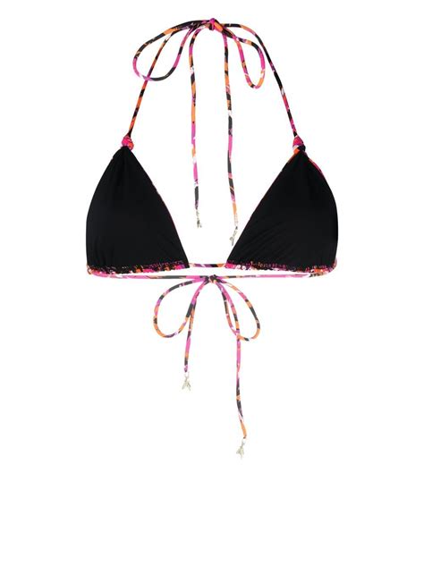 Patrizia Pepe Triangle Bikini Top Farfetch