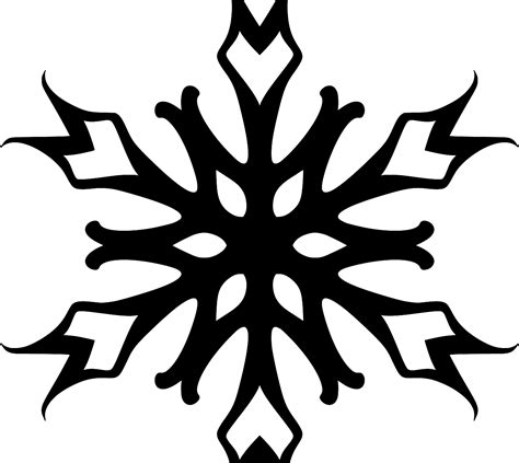 SVG Snow Snowflake Fall Winter Free SVG Image Icon SVG Silh