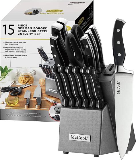 Amazon Mccook Juegos De Cuchillos Juego De Cuchillos De Cocina