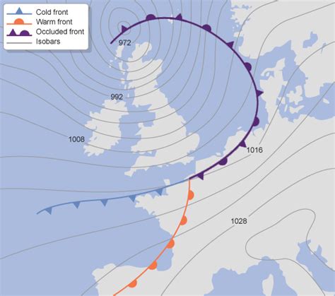 Isobars Are Lines On A Weather Map Representing What - Maping Resources