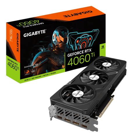 GIGABYTE RTX 4060 TI Gaming OC 16GB GDDR6X Graphics Card - REDTECH ...