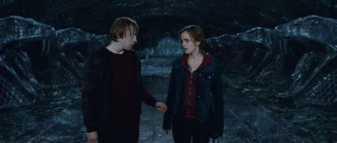 Ron and Hermione in the Chamber of Secrets — Harry Potter Fan Zone