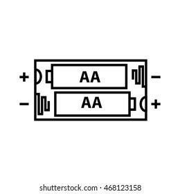 Aa Battery Icon Images Stock Photos Vectors Shutterstock