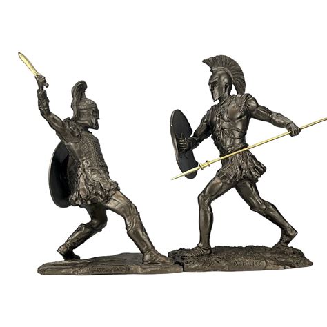 The Rape of Polyxena Greek Hero Achilles Nude Cast Marble Statue