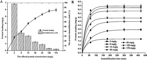 The effect of the offered protein concentration on protein loading and ... 