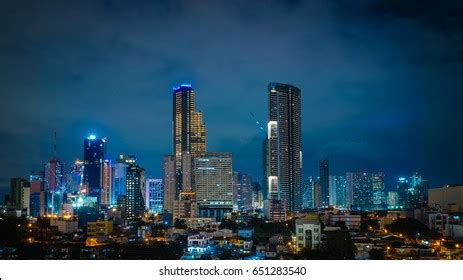 Manila City Night Stock Photo 651283540 | Shutterstock