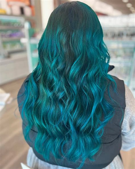 teal hair color inspo  creativebooster