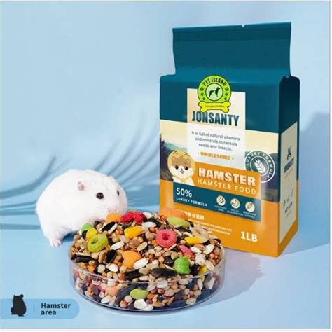 Jonsanty 454gอาหารหนูแฮมเตอร์ Hamster Food Blue สำหรับแฮมเตอร์ทุกสาย