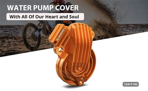 Nicecnc Billet Aluminum Water Pump Cover For Ktm Exc F Xcf W