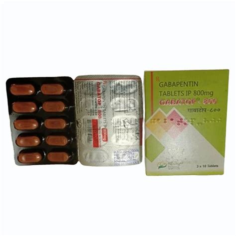 Gabatop Gabapentin Tablets Ip Packaging Type Box Dosage Mg At