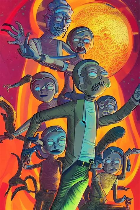 Rick And Morty Save The Multiverse Science Fiction Stable Diffusion