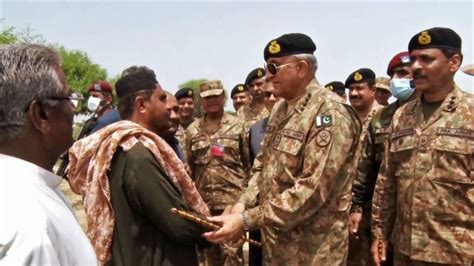 Coas To Visit Flood Affected Areas Of Di Khan Kp And Rojhan Punjab