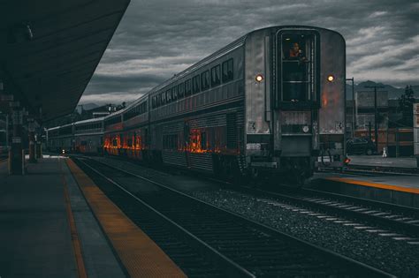 Los Angeles Train Royalty-Free Stock Photo
