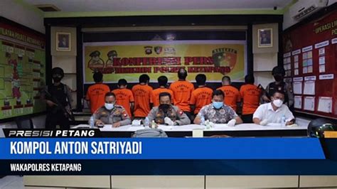 Melalui Konferensi Pers Polres Ketapang Sampaikan Pengungkapan 3 Kasus