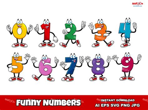 Retro Cartoon Funny Faces Character 1 Graphic by HitToon · Creative Fabrica