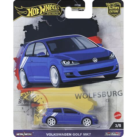 Mattel Hot Wheels Car Culture Volkswagen Golf MK FPY HRV Toys Shop Gr