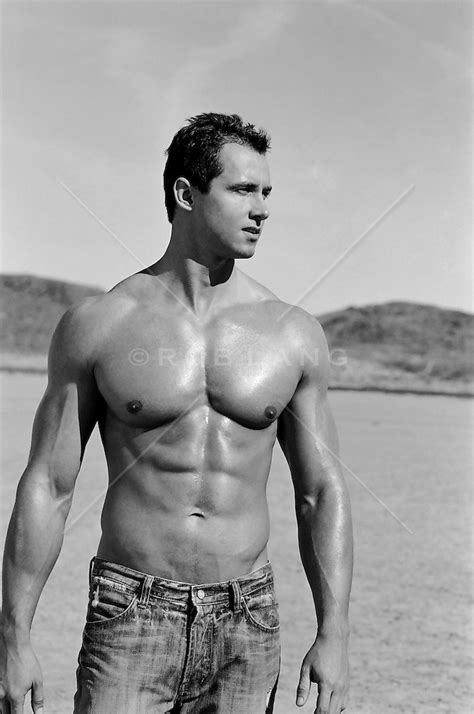 Hot Shirtless Man Walking In The Desert Rob Lang Images