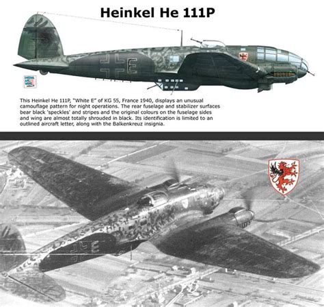 He 111P Luftwaffe Planes Wwii Aircraft Wwii Plane