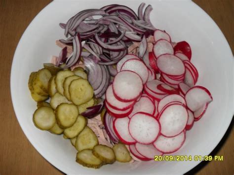 Leberkäs Salat Rezept mit Bild kochbar de