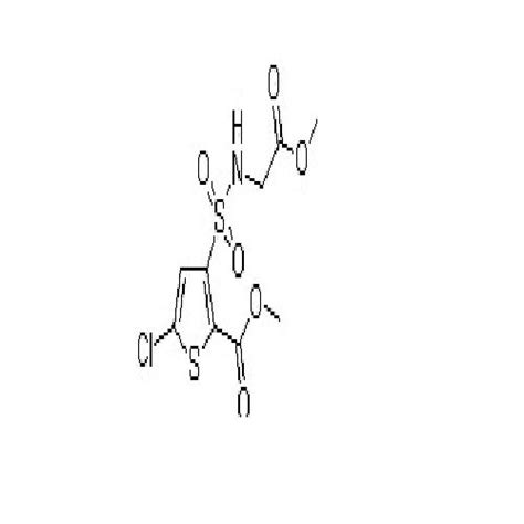 China 5 Chloro 3 Sulfonglamino Methyl Acetate Thiophene 2 Carboxylic